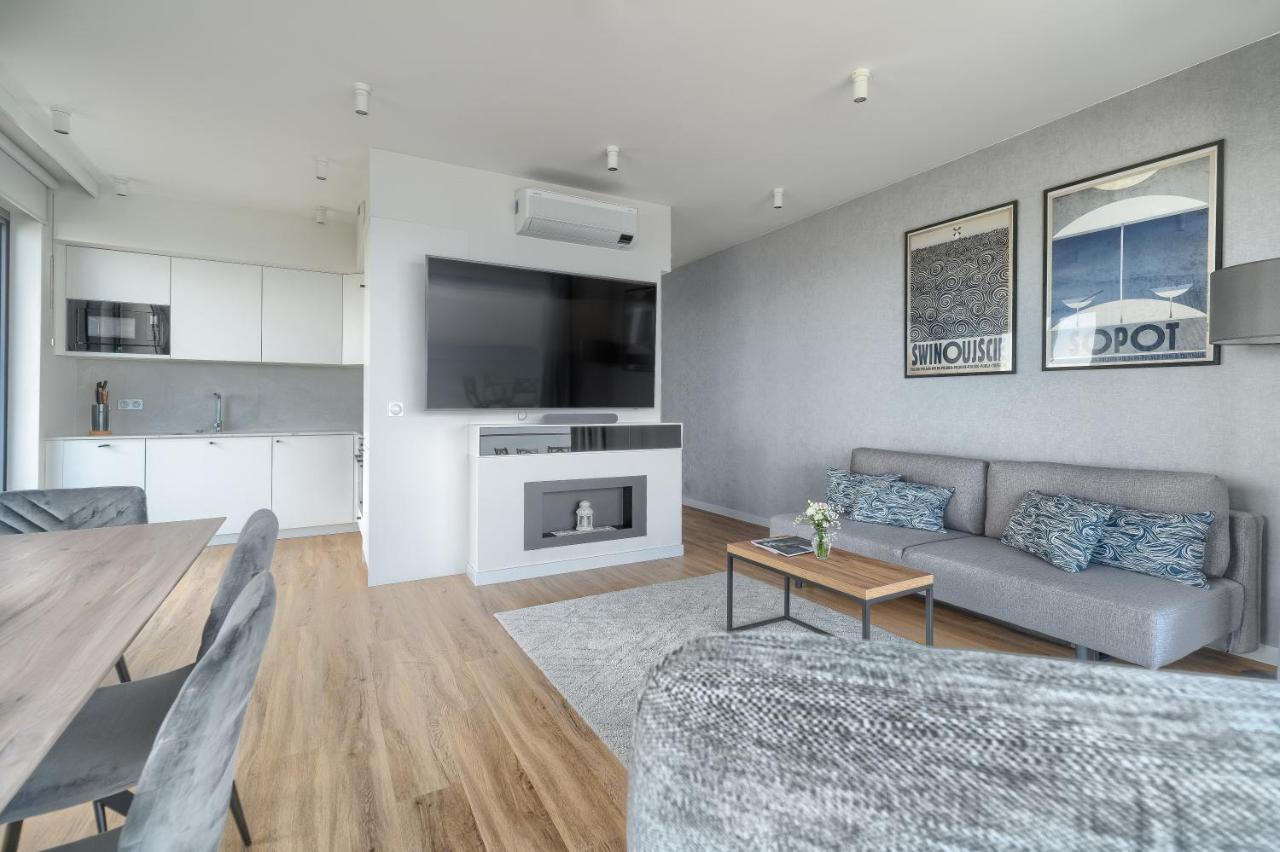 Nautic Park Apartamenty Darlowko Luaran gambar